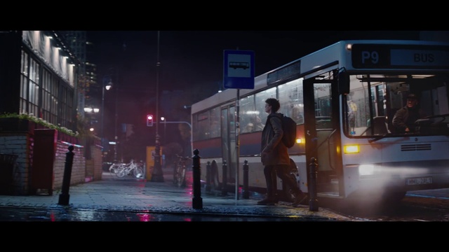 Video Reference: Bus, Window, Automotive lighting, Light, Vehicle, Motor vehicle, Sky, Tour bus service, Building, Mode of transport