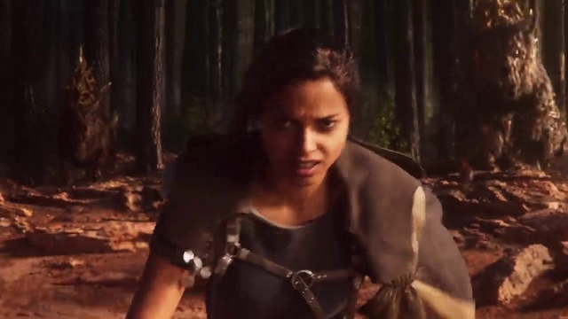 Video Reference: Flash photography, Wood, Plant, Black hair, Tints and shades, Forest, Smile, Happy, Long hair, Tree