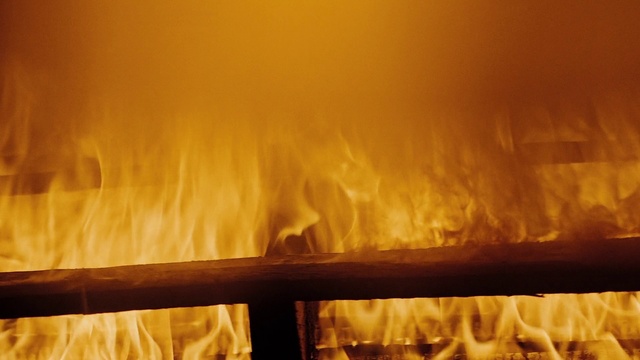 Video Reference: Fire, Wood, Flame, Orange, Smoke, Heat, Landscape, Gas, Tints and shades, Grass