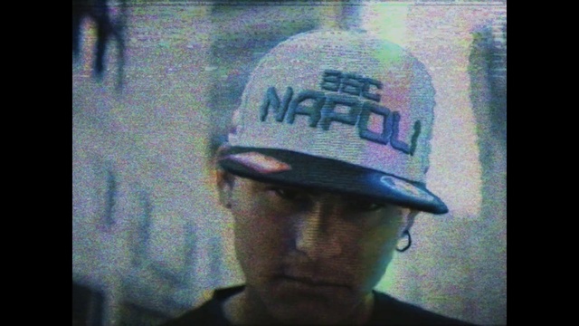 Video Reference: Cap, Sleeve, Baseball cap, Cricket cap, Font, Headgear, Hat, Electric blue, Personal protective equipment, Fashion accessory