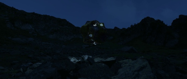 Video Reference: Sky, Mountain, Cloud, Highland, Bedrock, Terrain, Plant, Landscape, Grass, Geological phenomenon