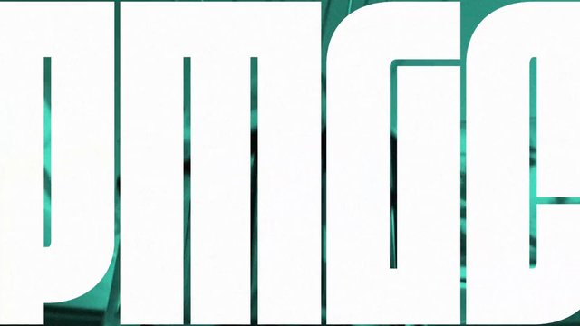 Video Reference: abstract, typography, letters, text, graphic design, close-up, white, teal, background, pattern, minimal, poster, cropped, bold, modern