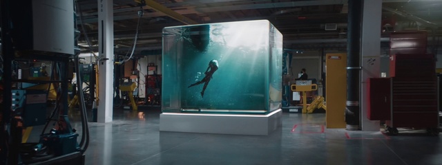 Video Reference: Art, Glass, Flooring, Display device, Event, Machine, Visual arts, Display case, Transparent material, Advertising