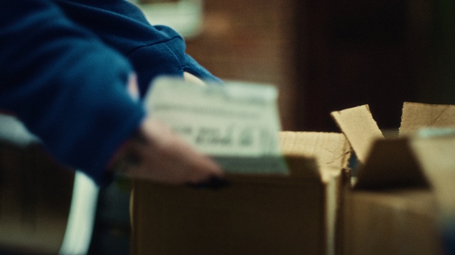 Video Reference: Sleeve, Gesture, Elbow, Electric blue, Font, Human leg, Event, Wrist, Room, Publication