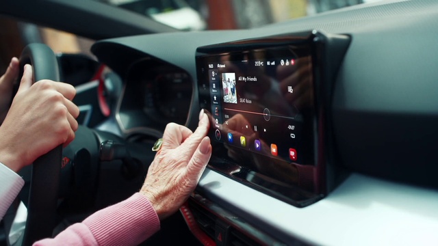 Video Reference: Hand, Car, Vehicle, Motor vehicle, Automotive design, Automotive mirror, Steering part, Plant, Steering wheel, Finger