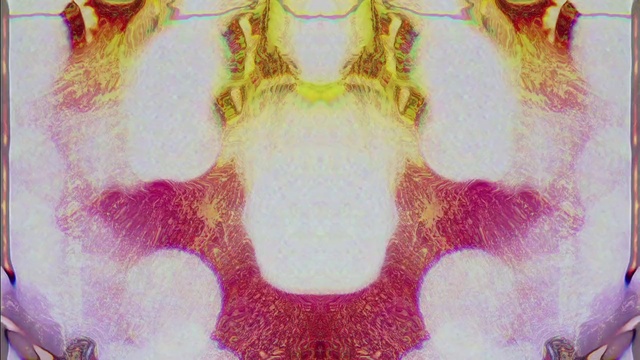 Video Reference: Pink, Eyelash, Art, Pattern, Painting, Magenta, Symmetry, Chest, Font, Visual arts