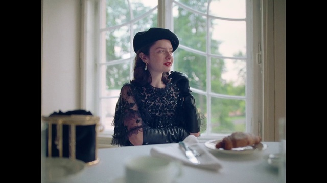 Video Reference: Window, Tableware, Hat, Table, Plate, Dishware, Fashion design, Curtain, Event, Fun