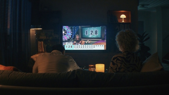 Video Reference: Television set, Television, Cable television, Flat panel display, Gadget, Couch, Display device, Entertainment, Electronic device, Space