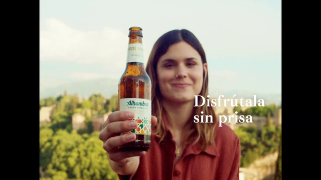 Video Reference: Bottle, Liquid, Beer, Drink, Smile, Alcoholic beverage, Glass bottle, Gesture, Sky, Travel
