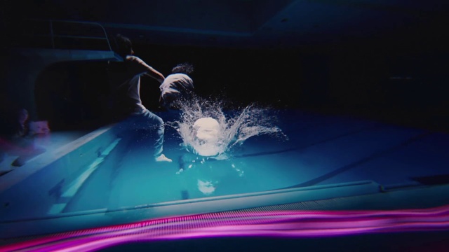 Video Reference: Hood, Automotive lighting, Automotive design, Entertainment, Automotive exterior, Vehicle door, Gadget, Magenta, Electric blue, Windshield