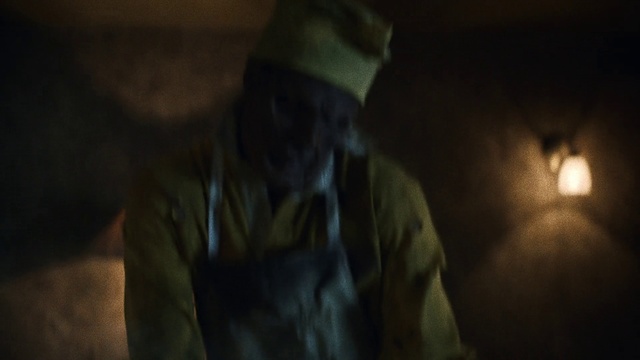 Video Reference: Sleeve, Tints and shades, Event, Darkness, Electric blue, Midnight, Automotive lighting, Personal protective equipment, Night