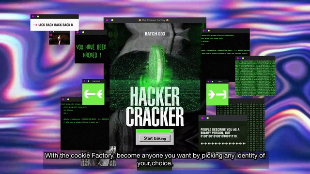 Video Reference: Font, Technology, Electric blue, Graphics, Magenta, Advertising, Event, Brand, Screenshot, Visual effect lighting