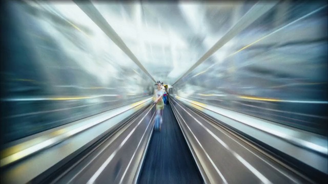 Video Reference: Sky, Mode of transport, Line, Road, Parallel, Electricity, Tints and shades, Metropolitan area, Symmetry, Electric blue