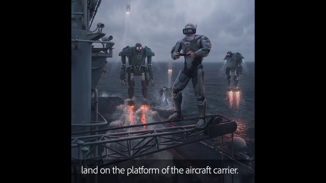 Video Reference: Sky, Shooter game, Cloud, Helmet, Gas, Armour, Action film, Heat, Event, Cg artwork