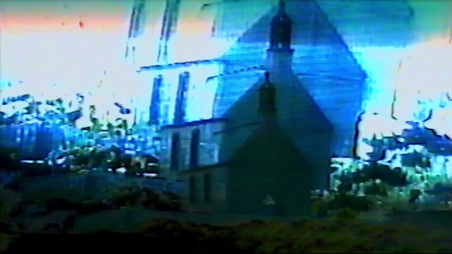 Video Reference: Azure, Building, Purple, Plant, Tints and shades, Electric blue, City, Facade, Darkness, Technology