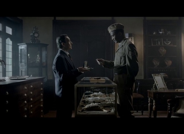 Video Reference: Table, Window, Entertainment, Flash photography, Art, Hat, Event, Performing arts, Font, Darkness