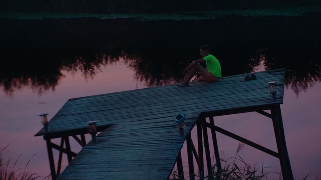 Video Reference: Water, Nature, Plant, Wood, Lake, Leisure, Tree, Morning, Dock, Sky