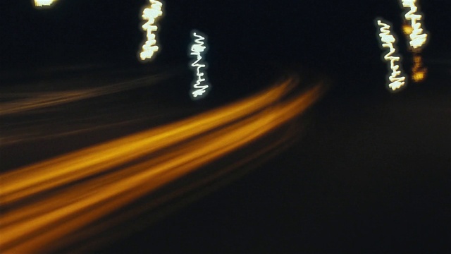 Video Reference: Automotive lighting, Amber, Electricity, Asphalt, Headlamp, Font, Gas, Tints and shades, Midnight, Sky