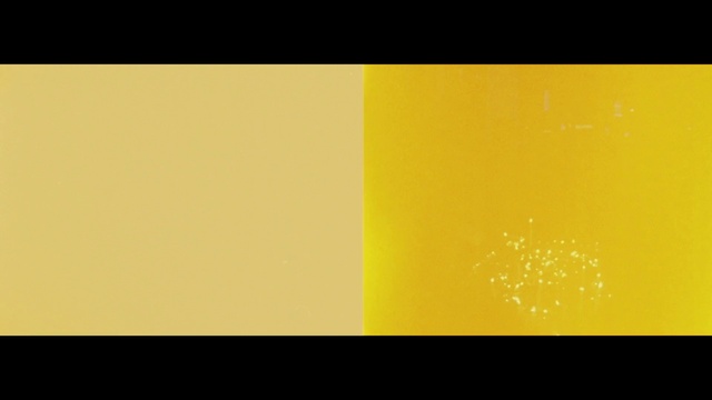 Video Reference: Amber, Rectangle, Sky, Font, Tints and shades, Pattern, Grass, Peach, Electric blue, Horizon