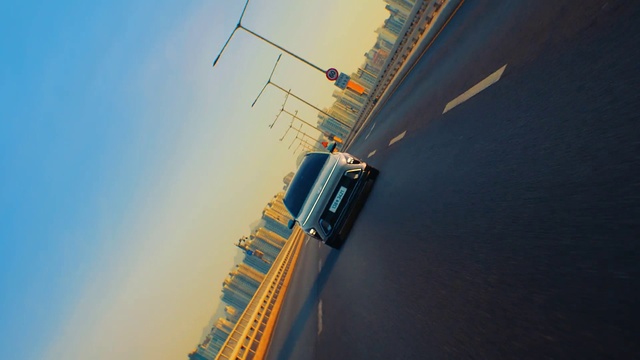 Video Reference: Sky, Water, Vehicle, Crane, Electricity, City, Public utility, Cloud, Electric blue, Ferris wheel