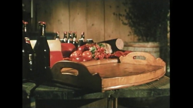 Video Reference: Tableware, Bottle, Interior design, Comfort, Drinkware, Table, Barware, Wood, Glass bottle, Event