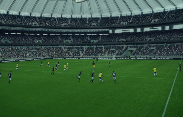 Video Reference: Atmosphere, Soccer, Player, Ball game, Sports equipment, Plant, Grass, Competition event, Championship, Team sport