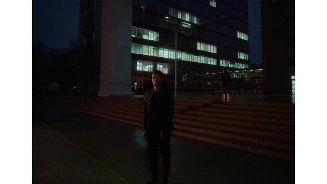 Video Reference: Building, Lighting, Flash photography, Rectangle, Tints and shades, Road surface, Beauty, City, Facade, Darkness