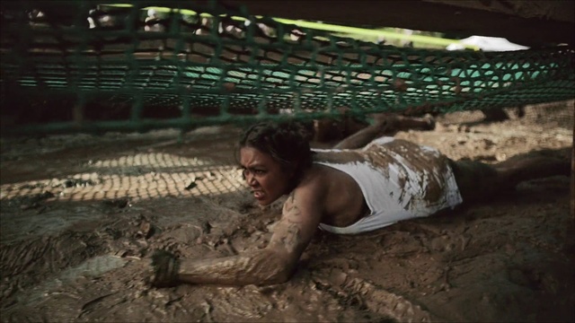 Video Reference: Flash photography, Grass, Wood, Soil, Leisure, Barechested, Mesh, Recreation, Net, Sitting