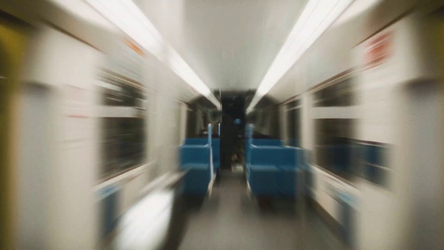 Video Reference: Train, Rolling stock, Building, Floor, Public transport, Vehicle, Flooring, Fixture, Railway, Symmetry