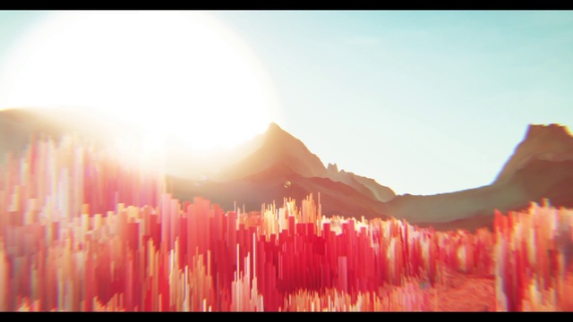 Video Reference: Atmosphere, Sky, Natural landscape, Orange, People in nature, Font, Heat, Grass, Tints and shades, Landscape