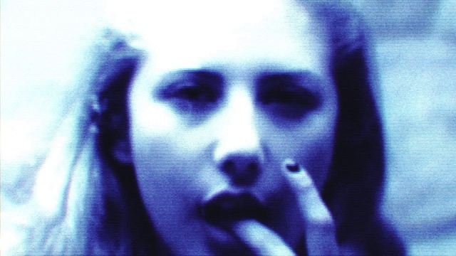 Video Reference: Head, Human body, Purple, Organism, Violet, Font, Electric blue, Magenta, Pattern, Symmetry