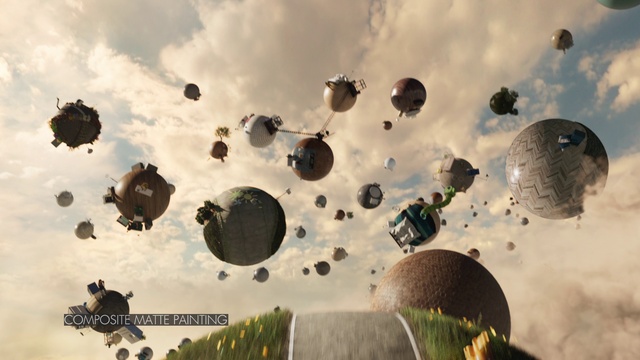 Video Reference: Cloud, Sky, World, Organism, Tree, Grass, Landscape, Art, Parachute, Cumulus
