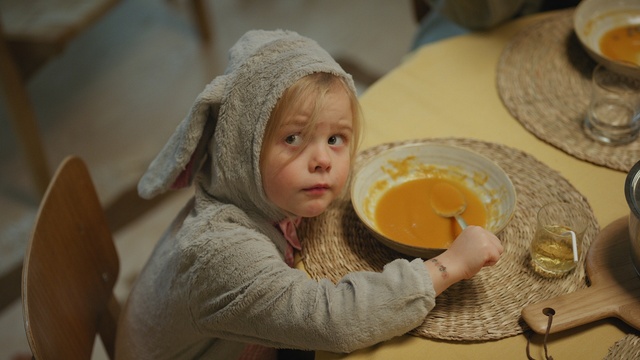 Video Reference: Tableware, Dishware, Food, Adaptation, Serveware, Toddler, Plate, Ingredient, Cuisine, Table