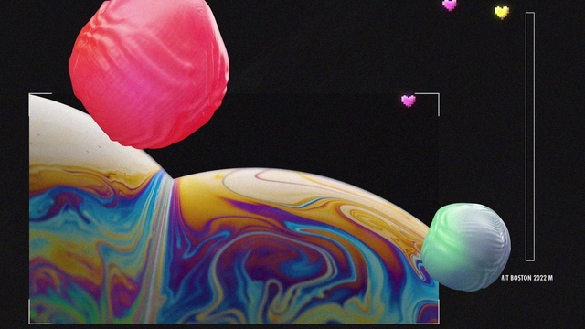 Video Reference: Light, Art, Gas, Space, Font, Circle, Magenta, Pattern, Electric blue, Science