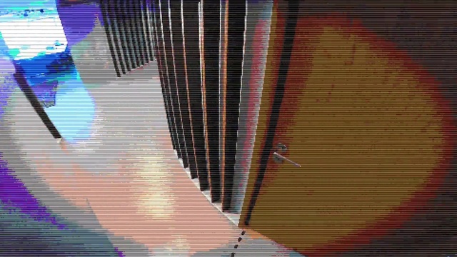 Video Reference: Orange, Wood, Line, Red, Magenta, Tints and shades, Art, Pattern, Electric blue, Visual arts