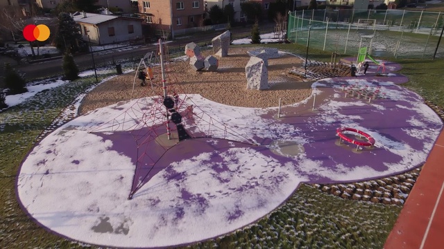 Video Reference: World, Urban design, Building, Grass, Leisure, Recreation, Road surface, Plant, Landscape, Asphalt