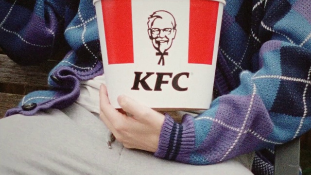 Video Reference: Outerwear, Sleeve, Eyewear, Finger, Art, Street fashion, T-shirt, Magenta, Electric blue, Font