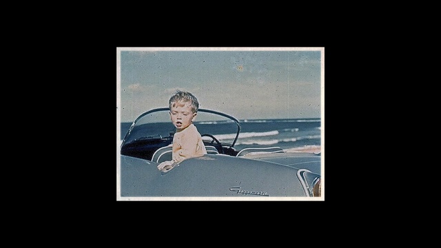 Video Reference: Flash photography, Water, Happy, Toddler, Tints and shades, Recreation, Personal protective equipment, Sky, Wind wave, Circle