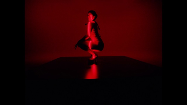 Video Reference: Flash photography, Art, Dance, Performing arts, Entertainment, Magenta, Athletic dance move, Knee, Balance, Event