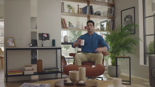 Video Reference: Picture frame, Property, Table, Plant, Comfort, Bookcase, Shelf, Houseplant, Couch, Living room