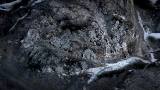 Video Reference: Automotive tire, Grey, Bedrock, Freezing, Formation, Wood, Water, Rock, Outcrop, Frost