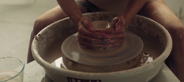 Video Reference: Hand, Tableware, Drinkware, Dishware, Cup, Potters wheel, Serveware, Cuisine, Finger, Dish