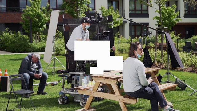 Video Reference: Plant, Easel, Green, Window, Tripod, Tree, Videographer, Outdoor furniture, Community, Leisure