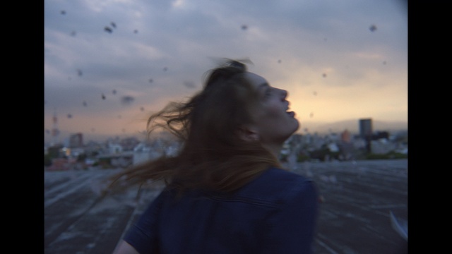 Video Reference: Cloud, Sky, Flash photography, Sunlight, Happy, Travel, Fun, Tints and shades, Dusk, Long hair