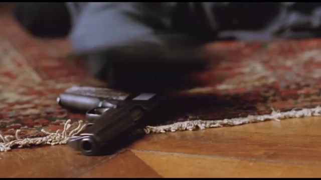 Video Reference: Brown, Revolver, Wood, Air gun, Gun barrel, Wood stain, Trigger, Hardwood, Varnish, Table