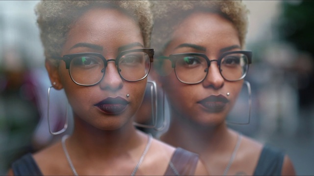 Video Reference: Forehead, Glasses, Nose, Face, Cheek, Skin, Head, Lip, Chin, Vision care