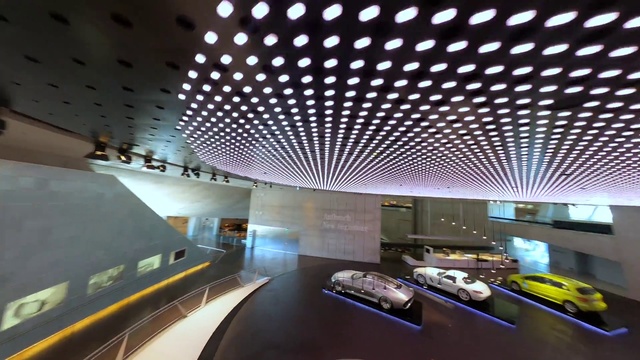 Video Reference: Building, Automotive design, Automotive lighting, Interior design, Hood, Car, Vehicle, Ceiling, City, Flooring