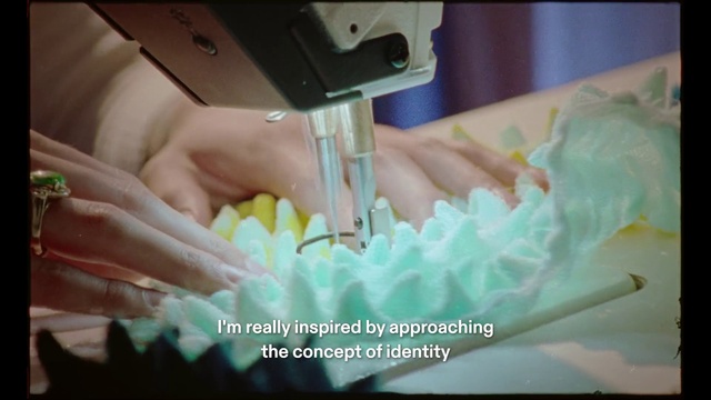 Video Reference: Finger, Nail, Petal, Recipe, Font, Machine, Thumb, Electric blue, Magenta, Fashion accessory