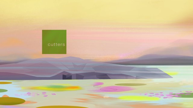 Video Reference: abstract, pastel, landscape, minimal, geometric, colorful, dreamy, horizon, water, mountains, graphic, text, modern, art, background