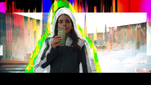 Video Reference: Purple, Street fashion, Fun, Adaptation, Magenta, Art, Event, Font, Entertainment, Visual arts